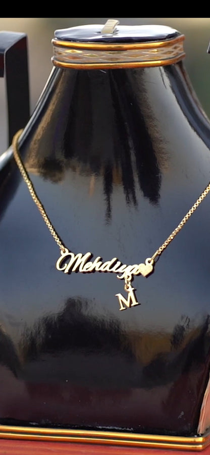 Single Name Necklace