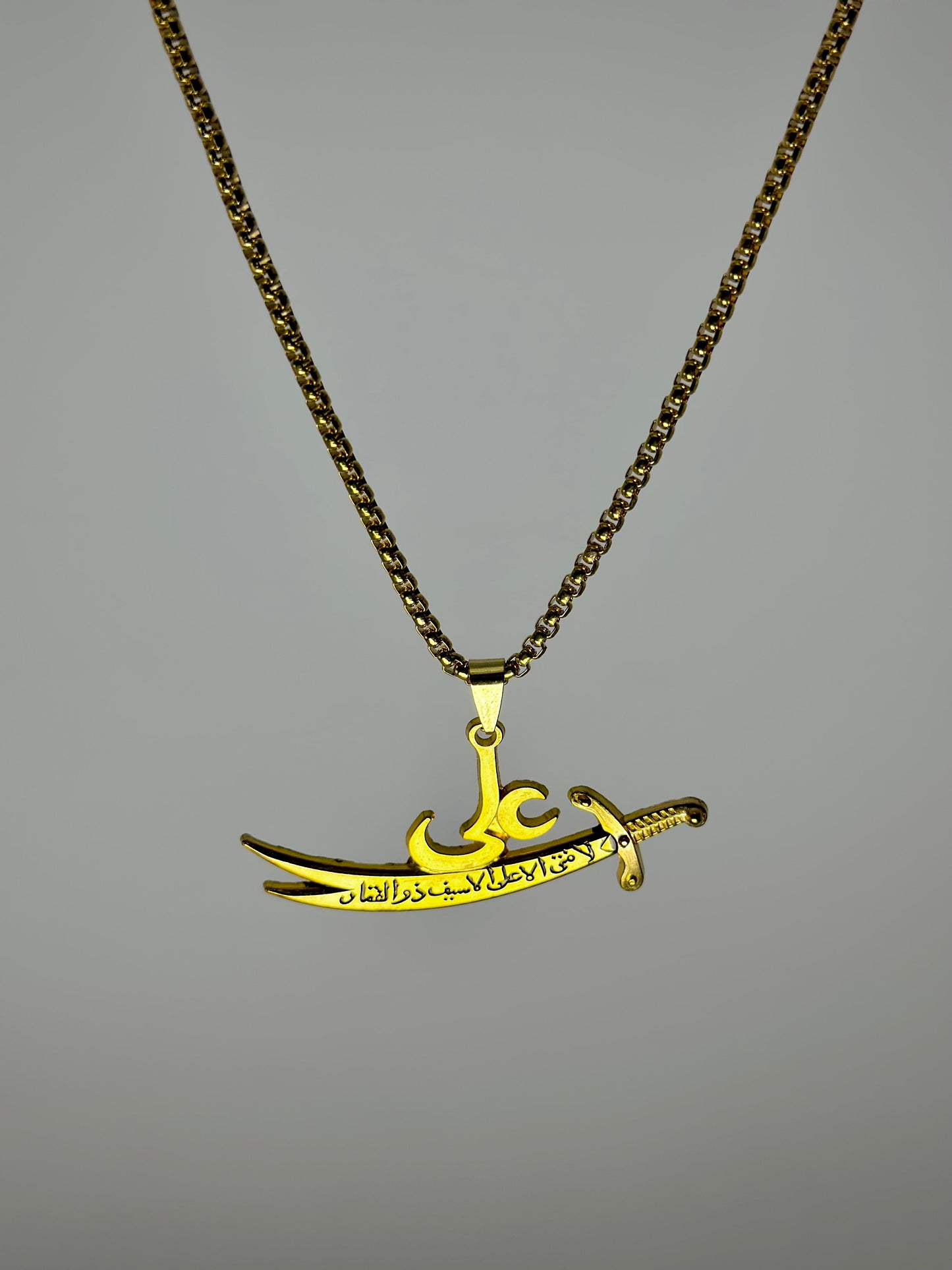 Beautiful Zulfiqar Sword Necklaces